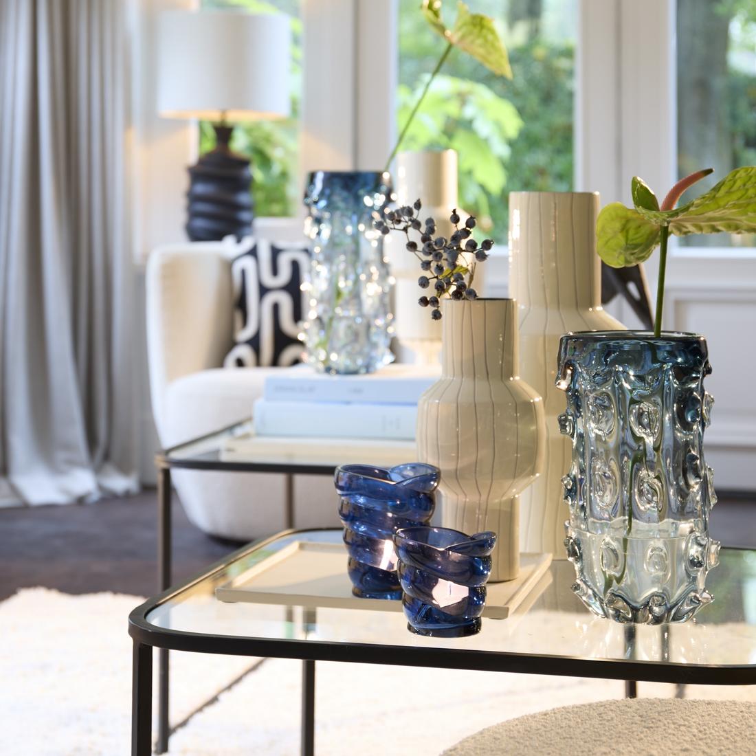 Vaas SENUMA L Wit/Zwart Vaas SENUMA L Wit/Zwart