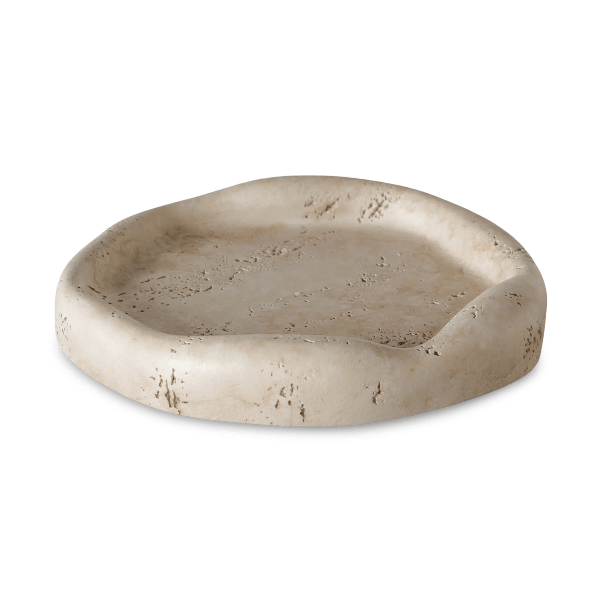Plateau CHERTON Organisch Poly Beige