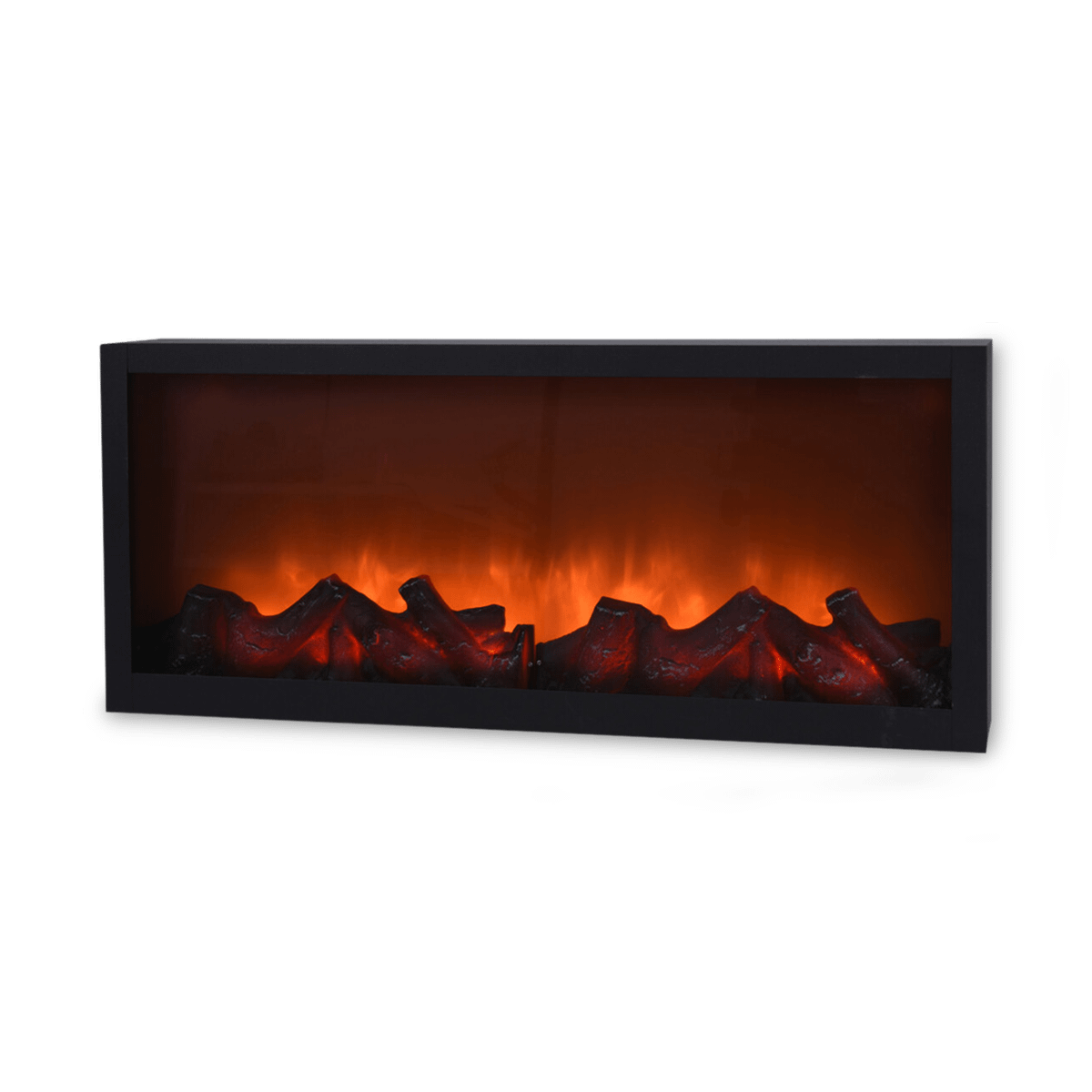 Openhaard FIRE XL Zwart LED