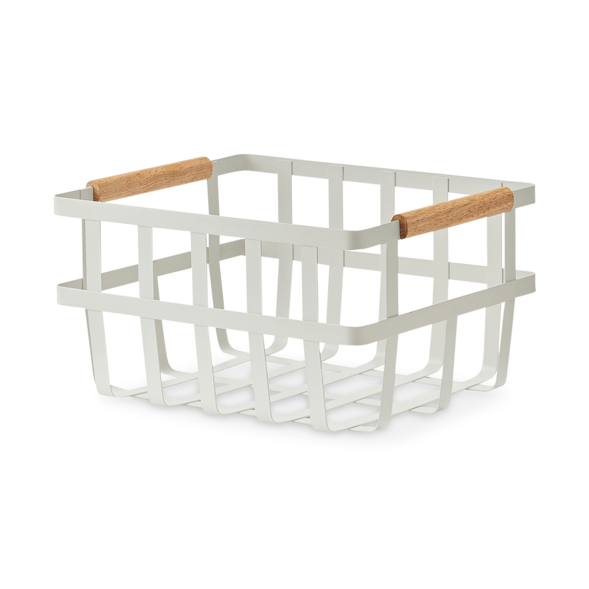 Mand WHIRT Met. Wit/Bamboe