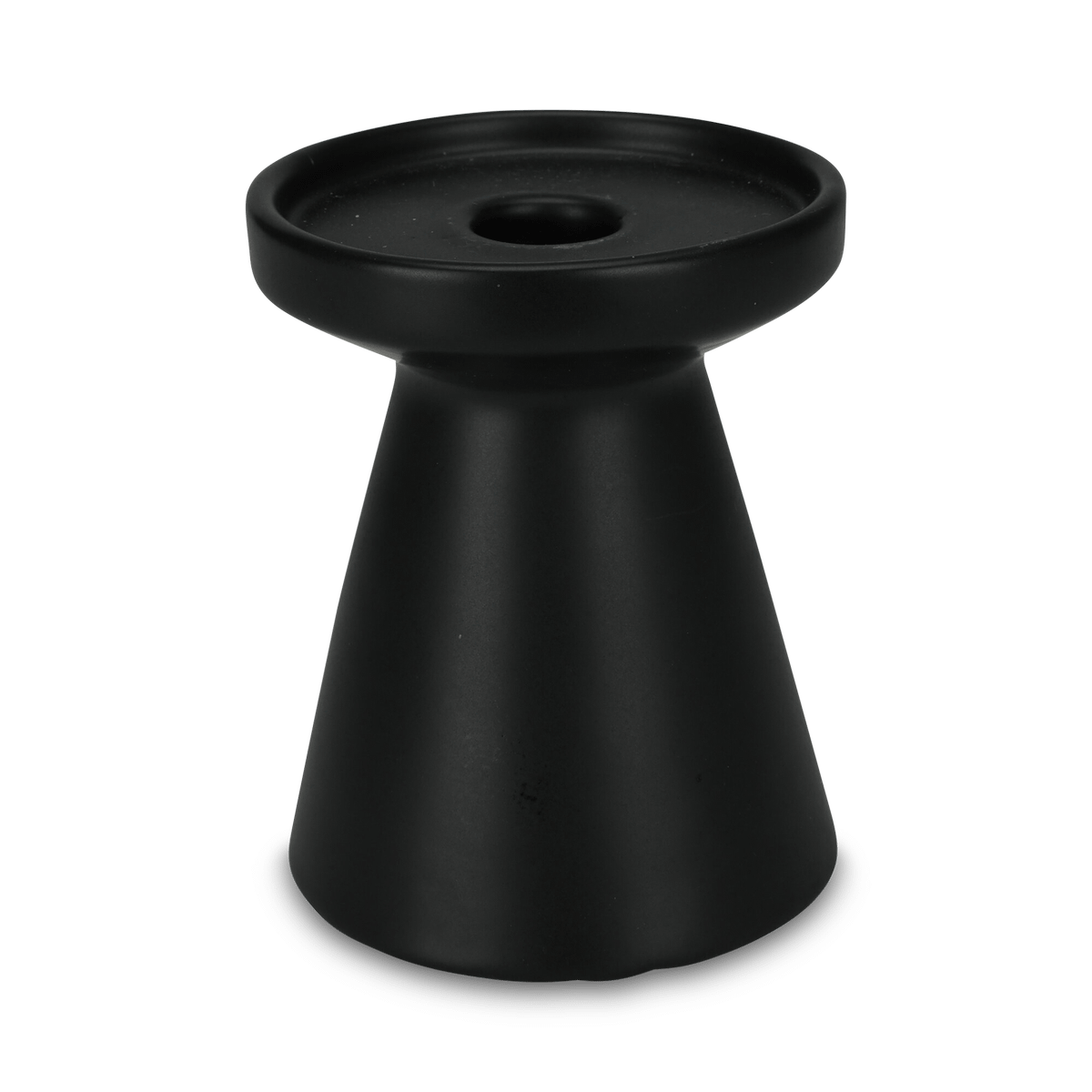 Kandelaar CEDRI Pors. Zwart L