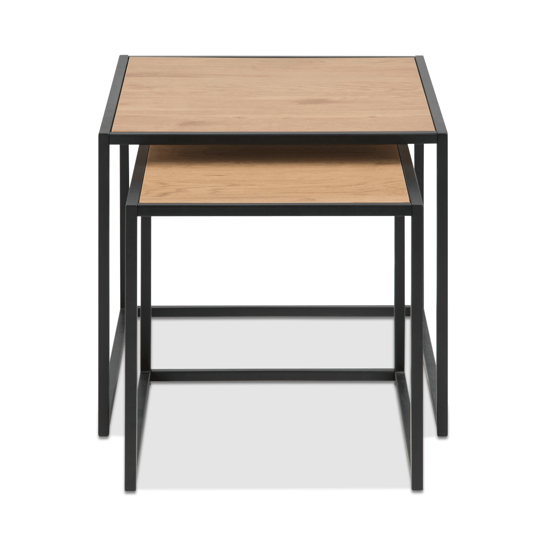 Bijzettafel Set van 2 BOKSKAP Wild Oak Bijzettafel Set van 2 BOKSKAP Wild Oak