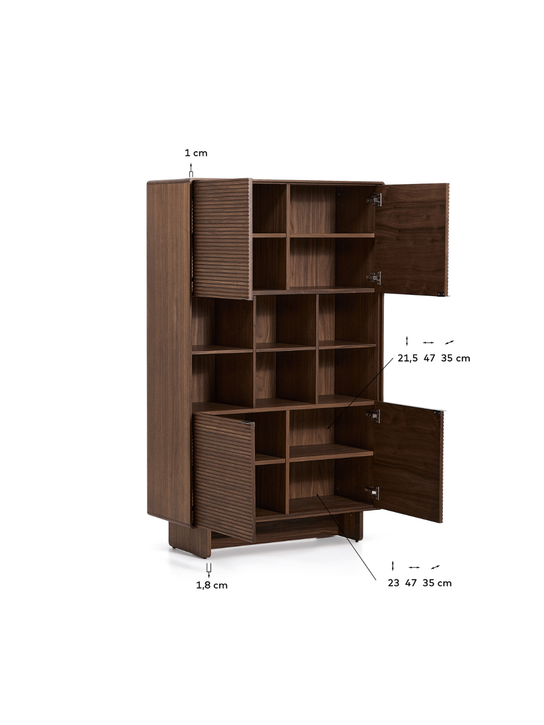 Wandkast Norlen B100