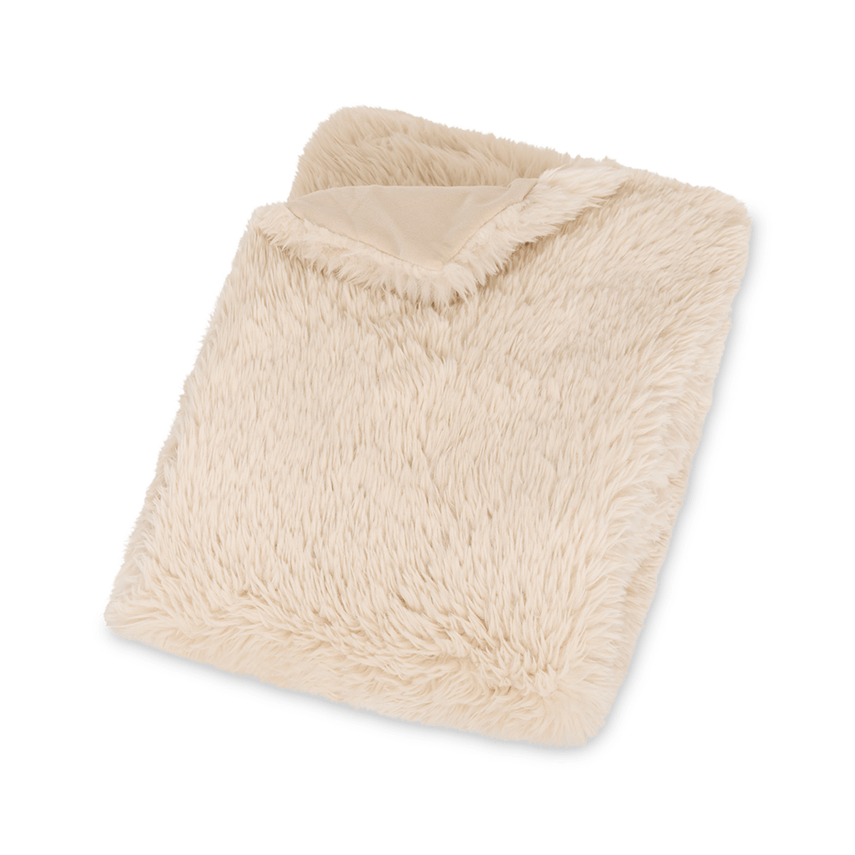 Plaid DUVIO Fake Fur Beige