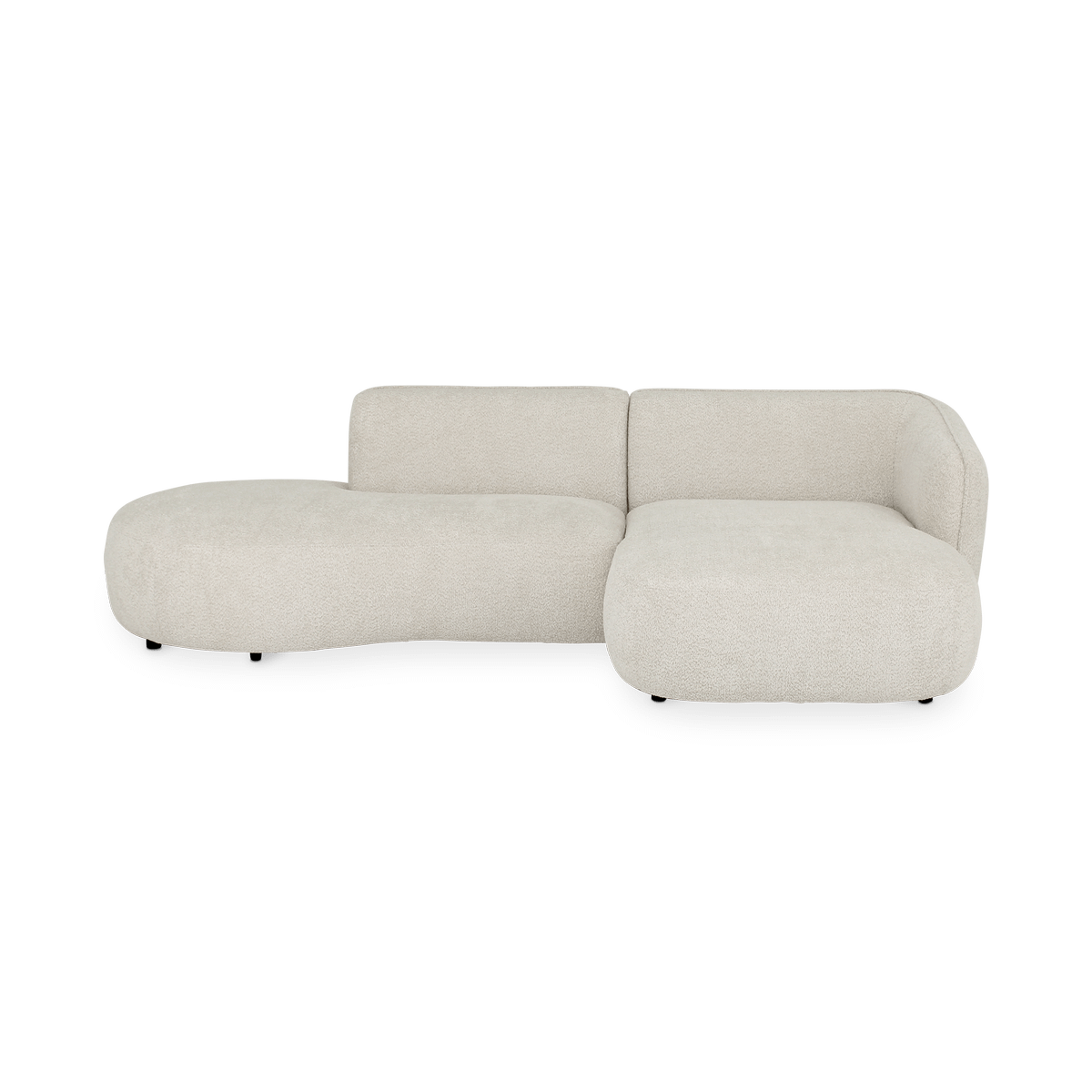 Hoeksalon CONCA Anthology Cream Longchair Rechts