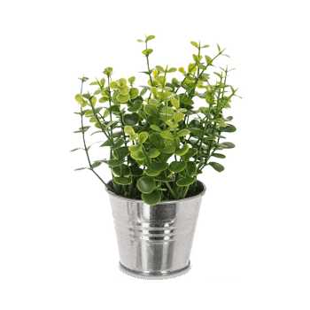 Plant Artificiële in Pot Zink L Plant Artificiële in Pot Zink L