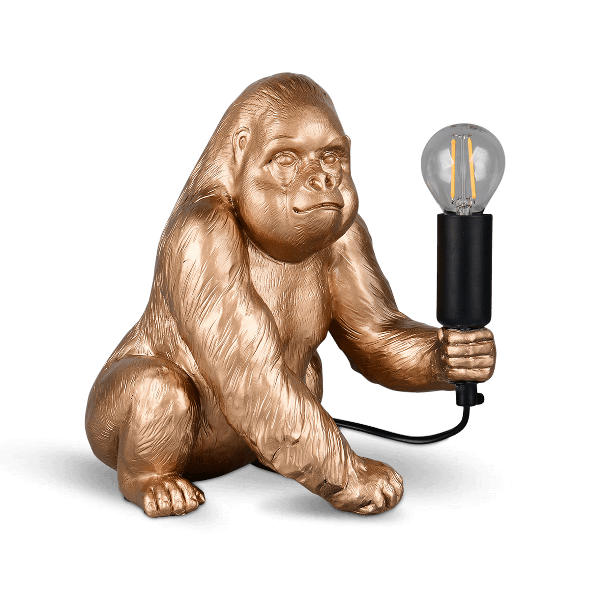 Tafellamp KONG Aap Poly Goud