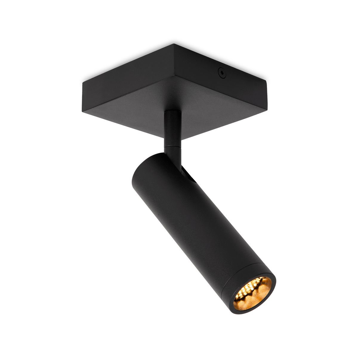 Plafondspot GRADO 1Del. Zwart