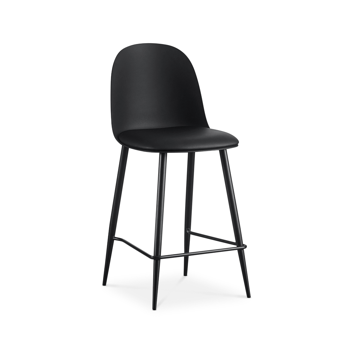 Barstoel MALOU PU Zwart ZH66