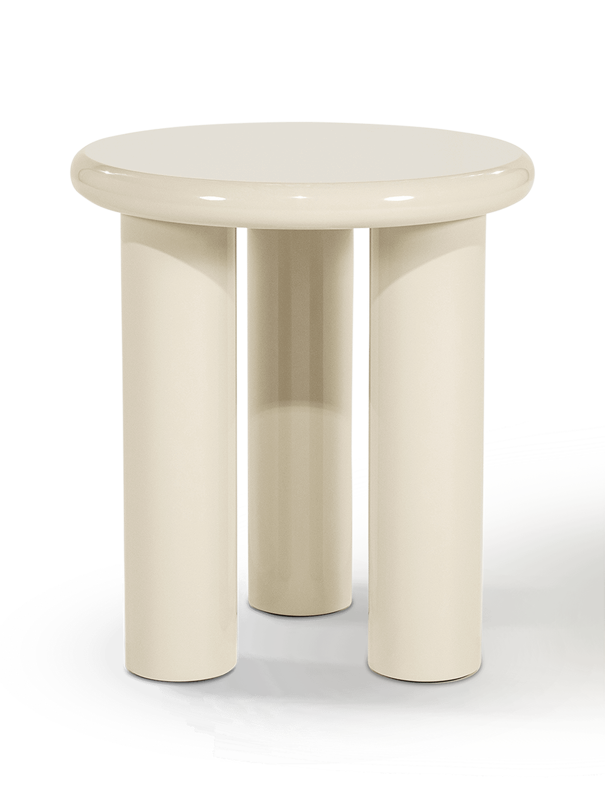 Bijzettafel Bloop Beige Ø45 cm