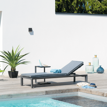 Ligbed Verstelbaar FURORE Grafiet Ligbed Verstelbaar FURORE Grafiet