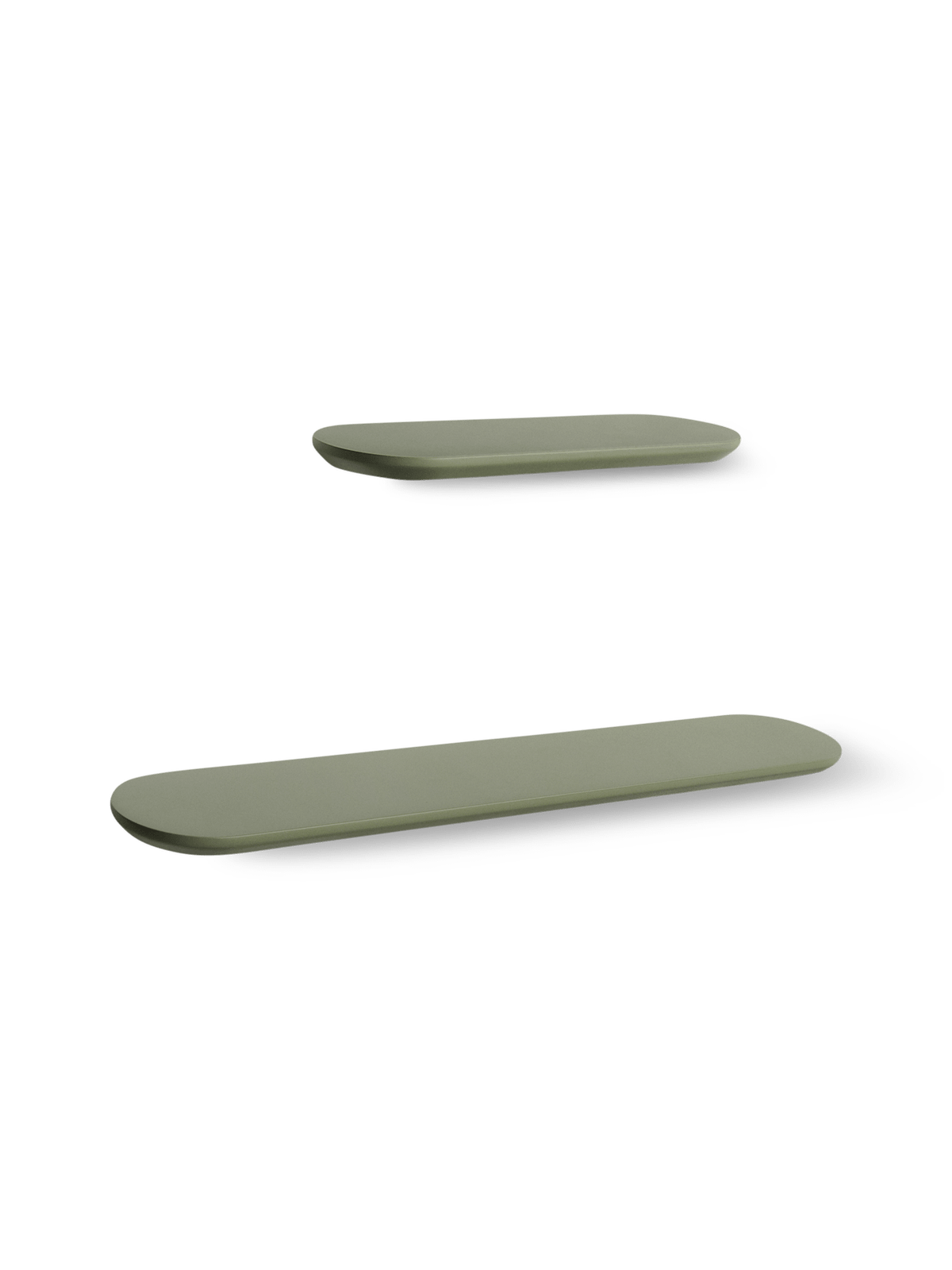 Set van 2 wandplanken Arely 35 / 55 cm