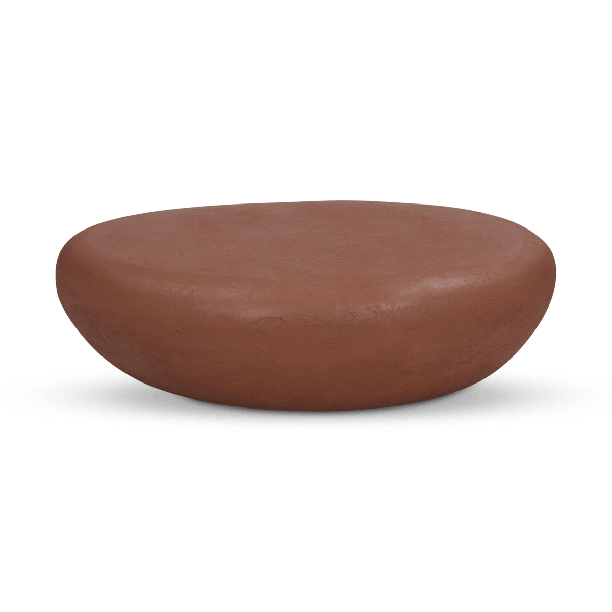 Salontafel BRANCUSI 100x90 Microcement Rust