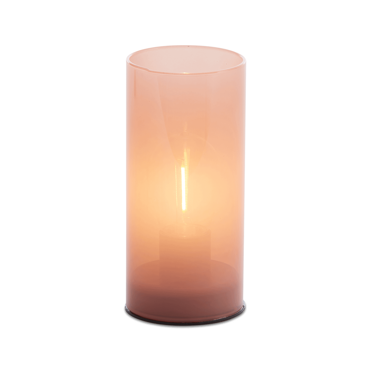Tafellamp VAZALLA Led Glas Perzik