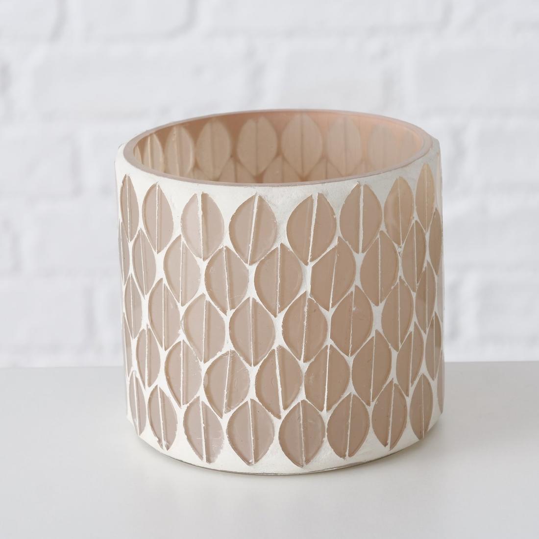 Windlicht LEPIDA Glas Wit M Windlicht LEPIDA Glas Wit M