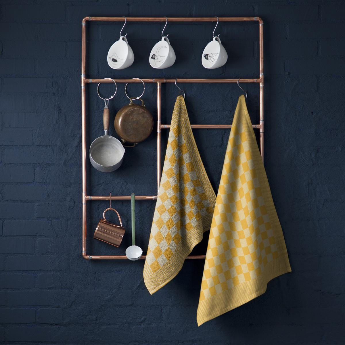 Keukendoek DDDDD 65x65 Oker