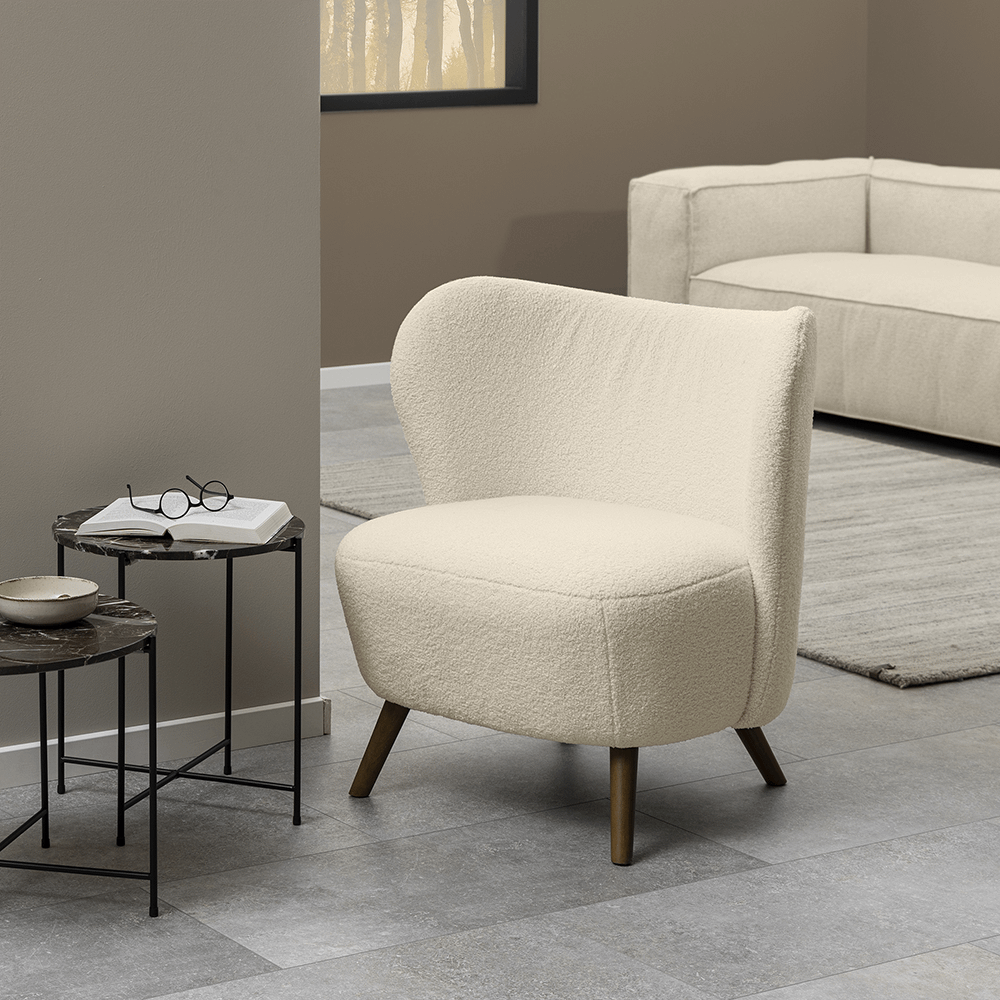 Bijzetzetel STINE Orson Cream Bijzetzetel STINE Orson Cream