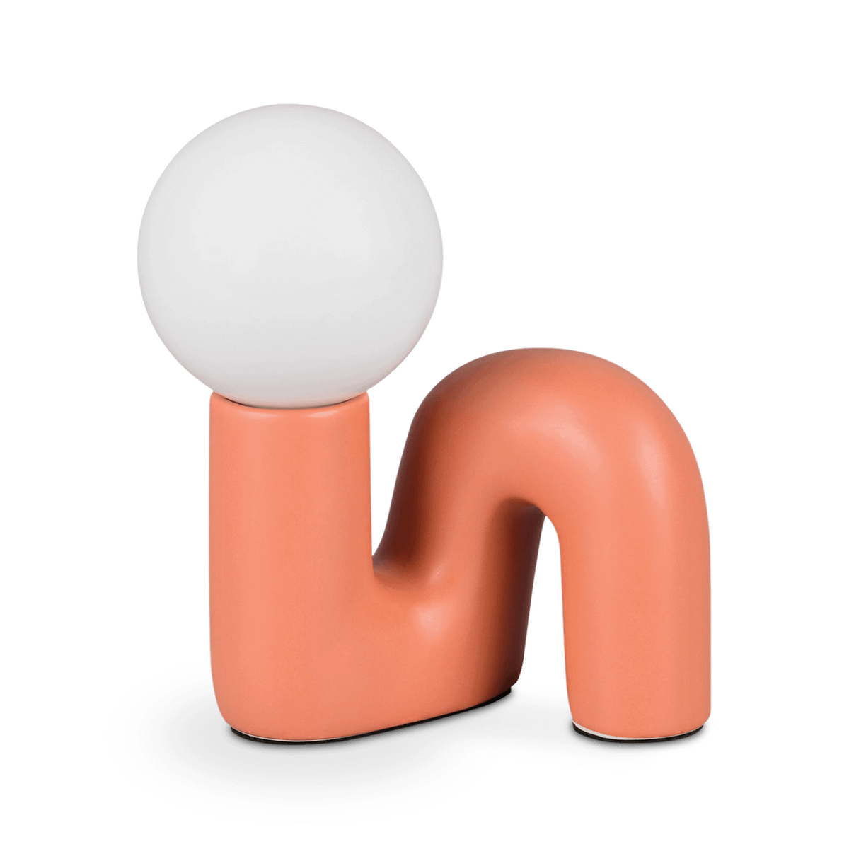 Tafellamp QUINN Keramiek Abrikoos