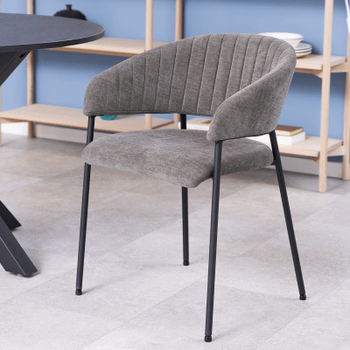 Stoel MARNA Dark Grey 18 Stoel MARNA Dark Grey 18