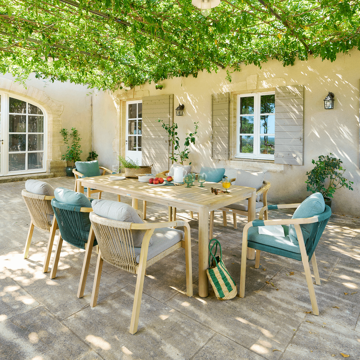 Tuintafel TRAPANI 210x100 Acacia