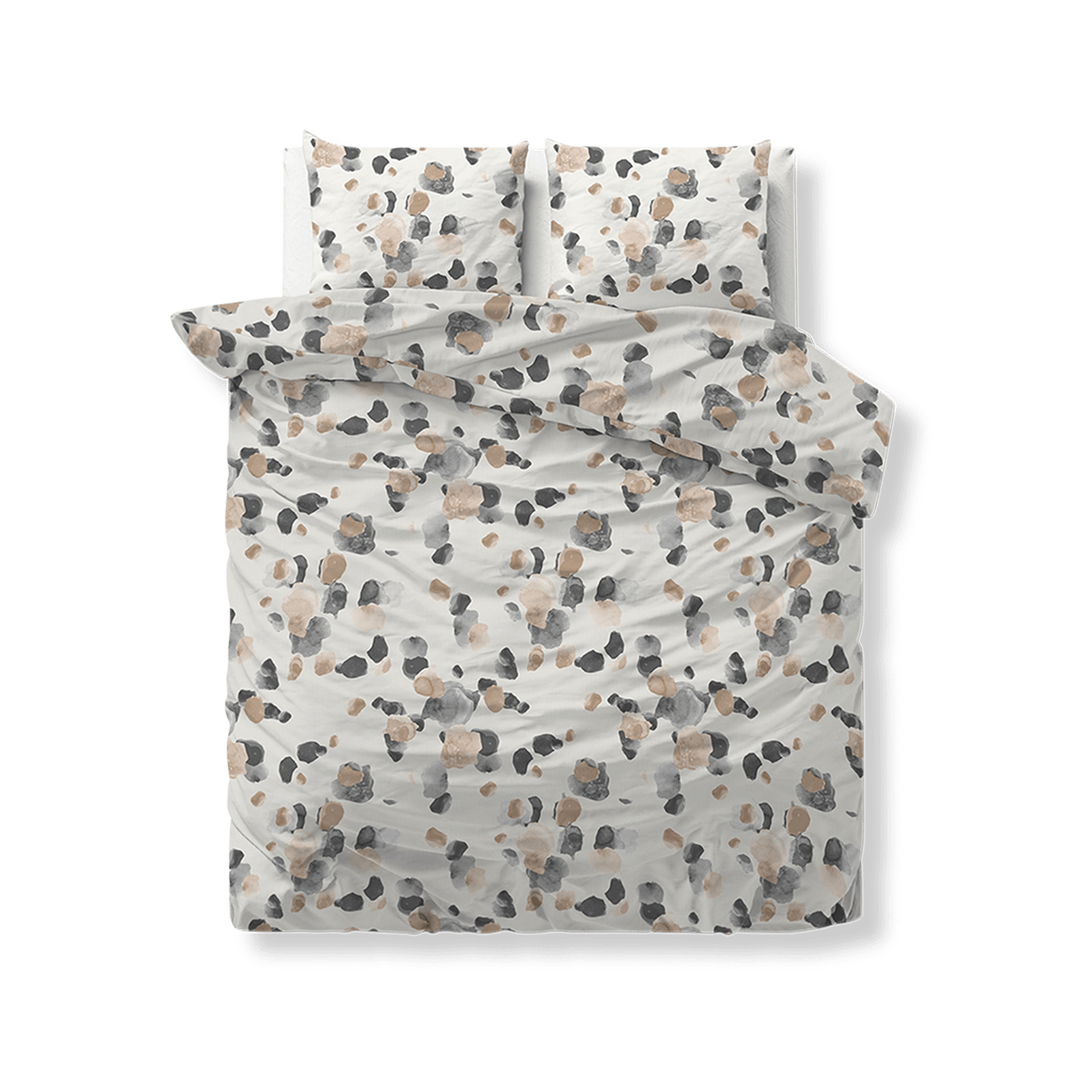 Dekbedovertrek SPOTTY 240 Zandkleur