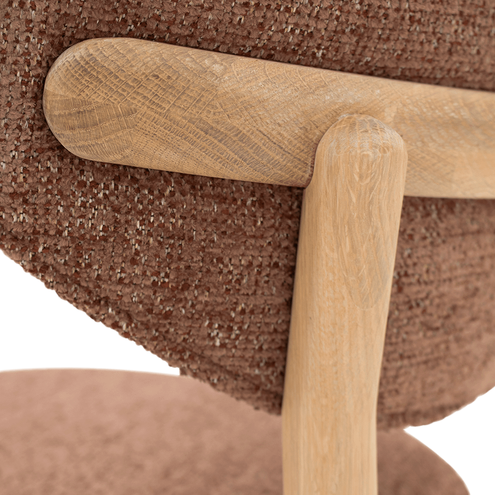 Stoel RUNA Copper Clay/Natural Oak