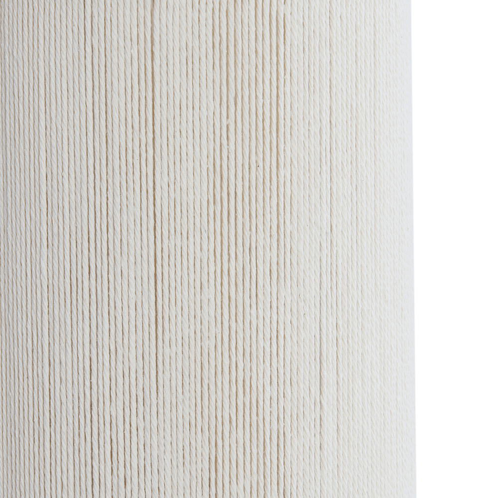 Tafellamp DANIA Donkerbruin Houtlook/Touw Crème