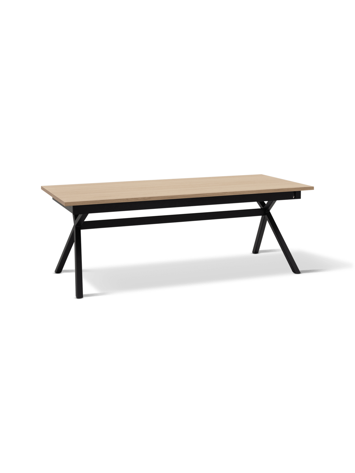 Verlengbare Eettafel Belloc Naturel Eik 220/320x98