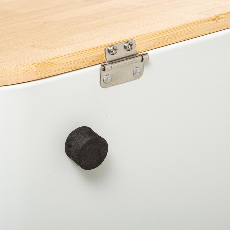 Broodtrommel WHITEWOOD Met. Wit Broodtrommel WHITEWOOD Met. Wit