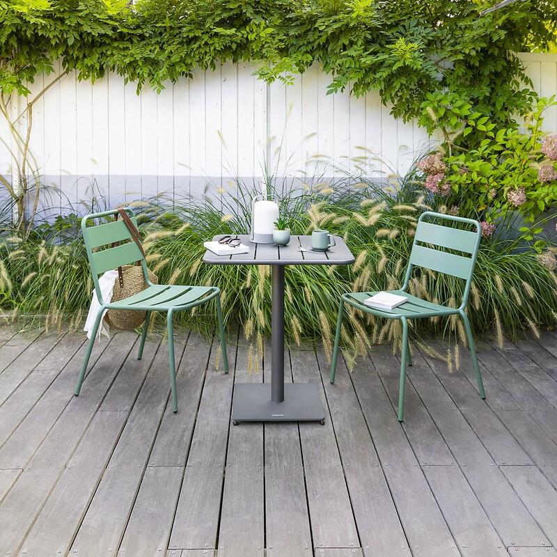 Tuintafel MASSIMO Grafiet 65x65 Tuintafel MASSIMO Grafiet 65x65