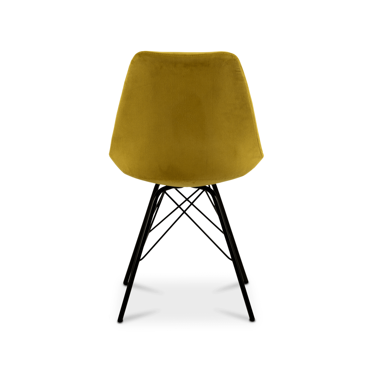 Kuipstoel KORDELIO Wind fabric yellow 90
