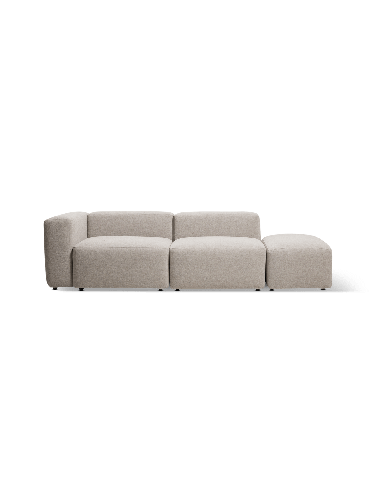 3-zit arm links Blok Beige B270
