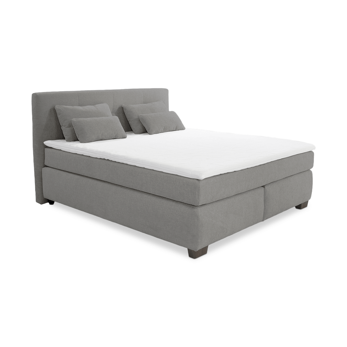 Boxspring ZAANDAM 180x200 Grijs