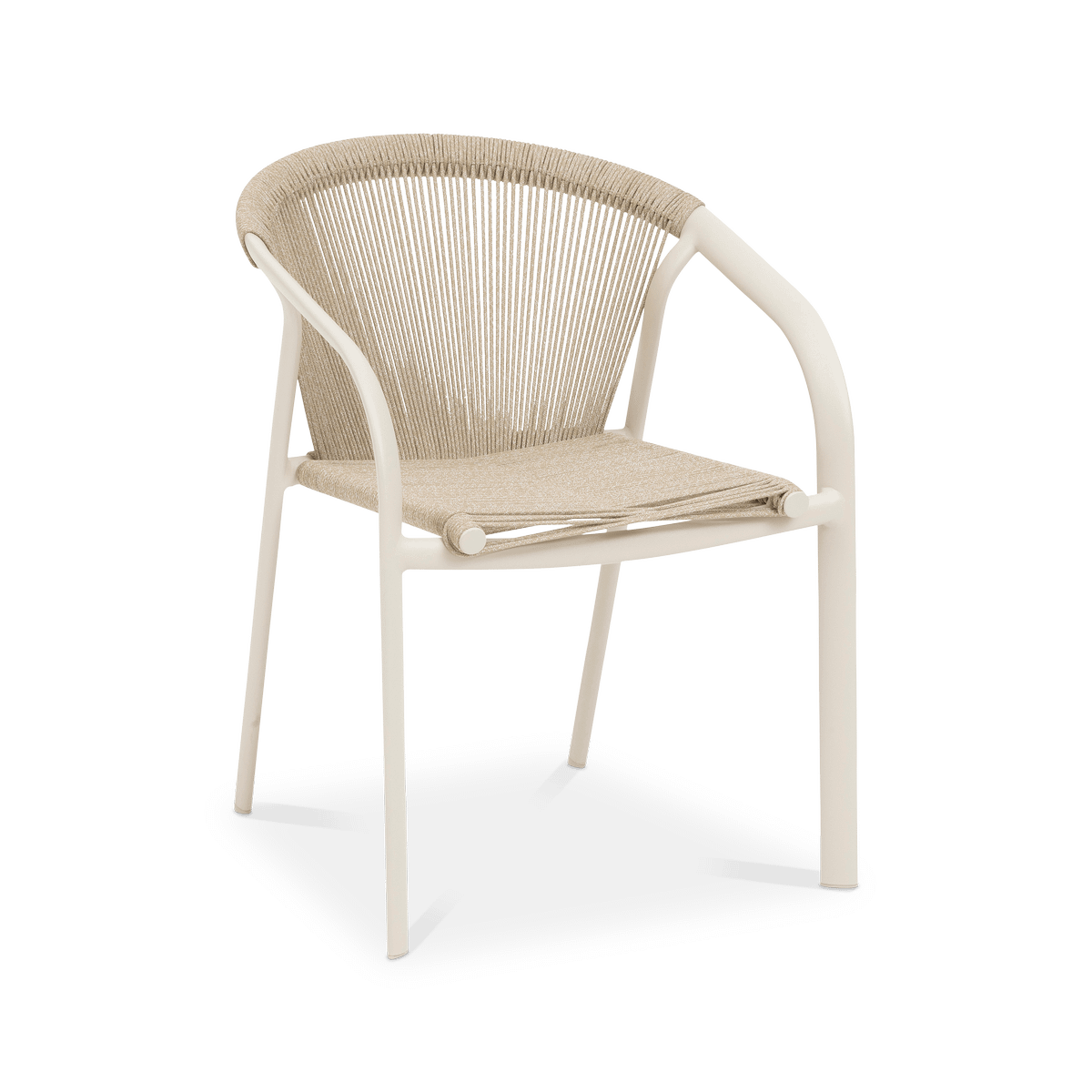 Armstoel PECORINO Stapelbaar Beige