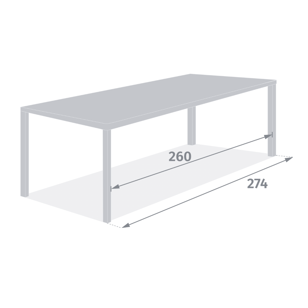 Tuintafel Verlengbaar FURORE 214/274x110 Tuintafel Verlengbaar FURORE 214/274x110