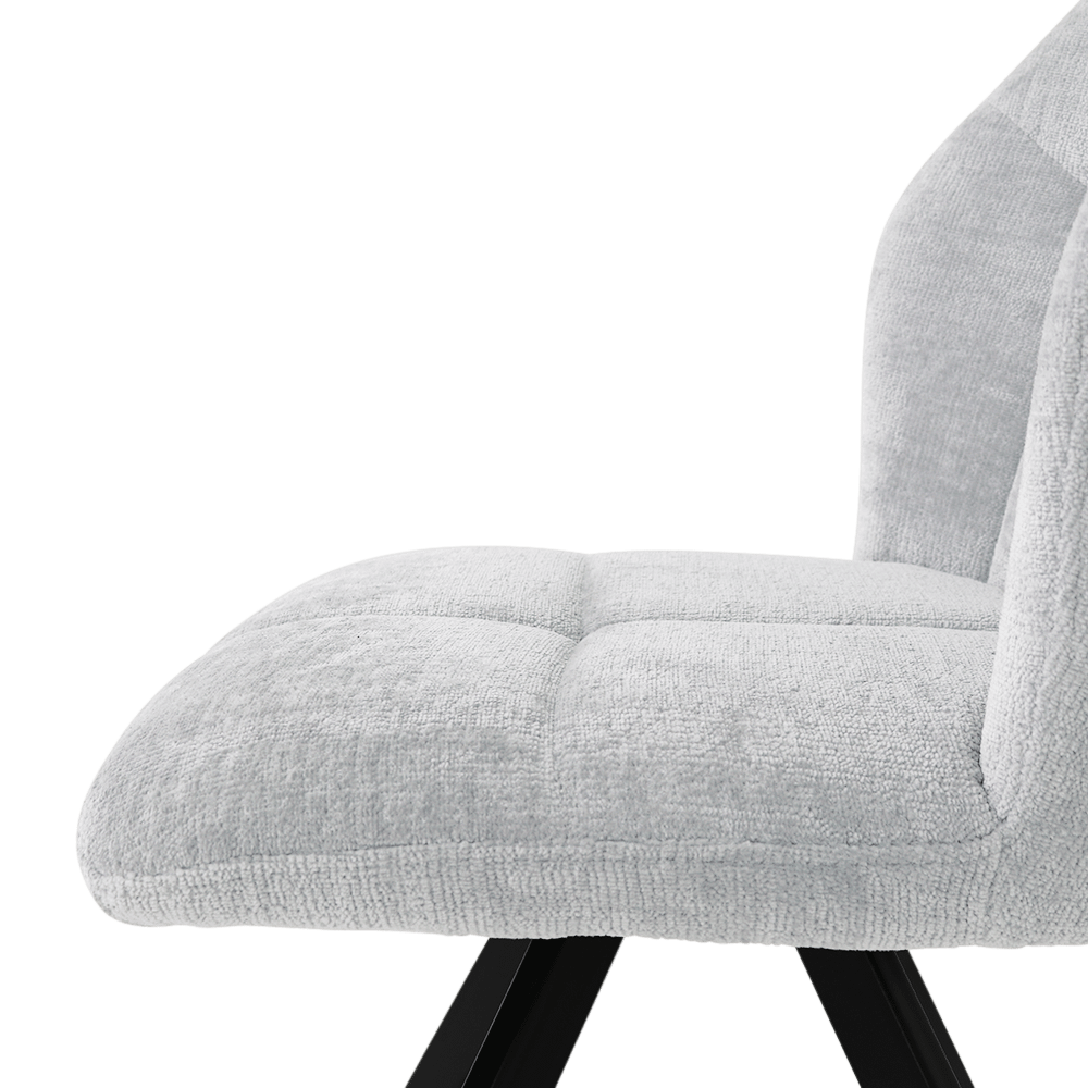 Stoel ELVIRA Lichtgrijs