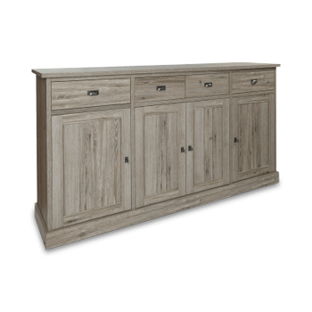 Dressoir COTTON Kristal Eik Licht Bruin Dressoir COTTON Kristal Eik Licht Bruin