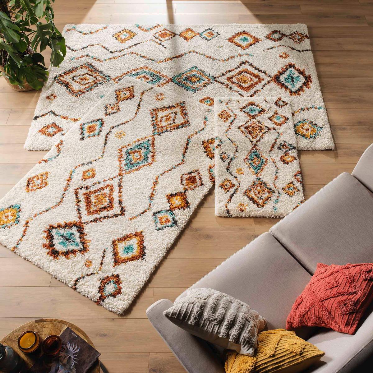 Tapijt IVER 160 Beige/Multi