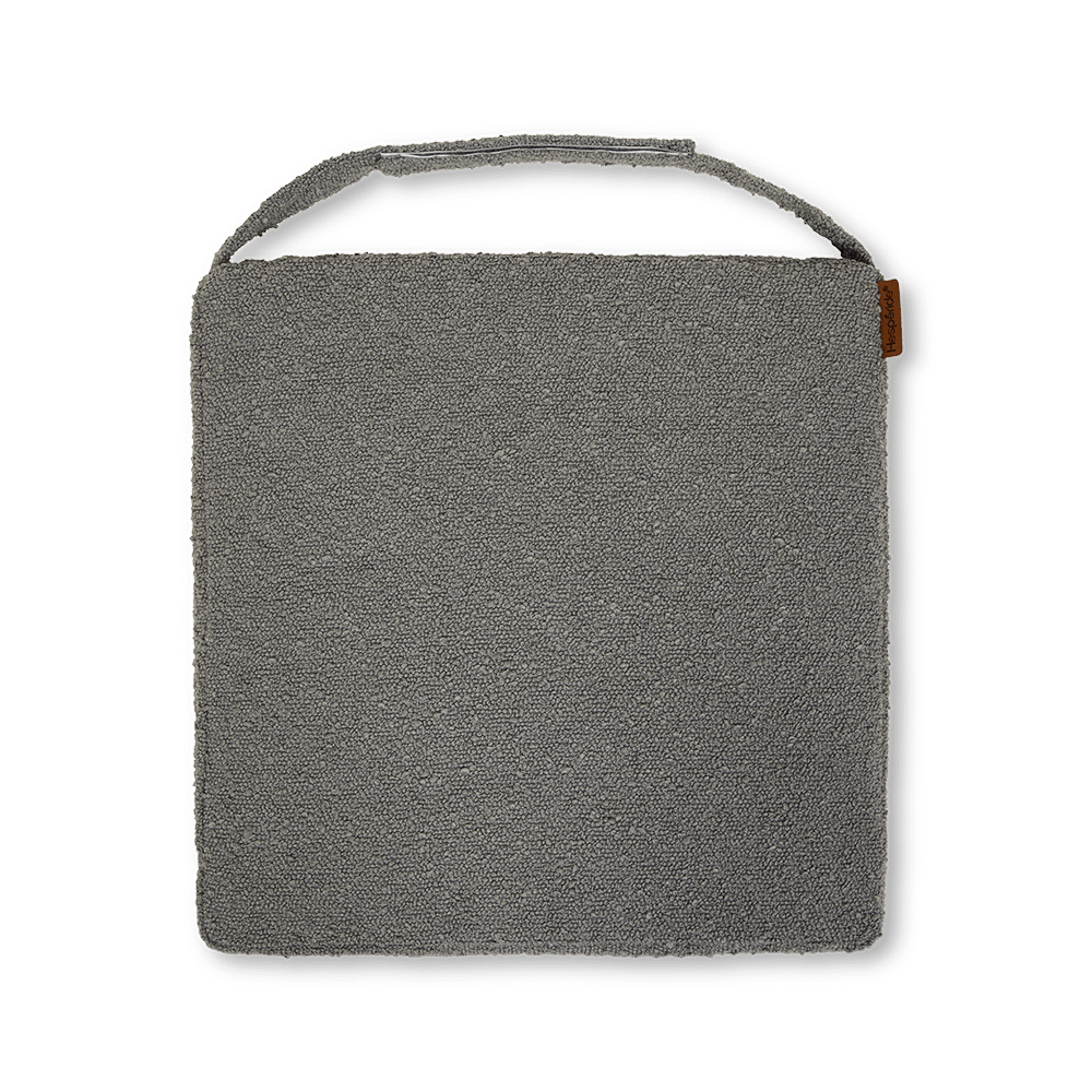 Stoelkussen Velcro TEMPIO Grijs