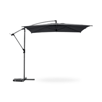 Zweefparasol MODENA Vierkant Grijs Zweefparasol MODENA Vierkant Grijs