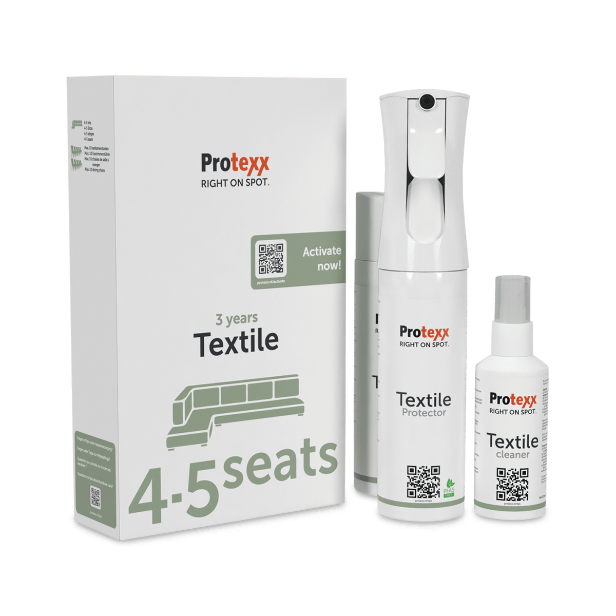 PROTEXX Textiel 3jaar 4/5-zit