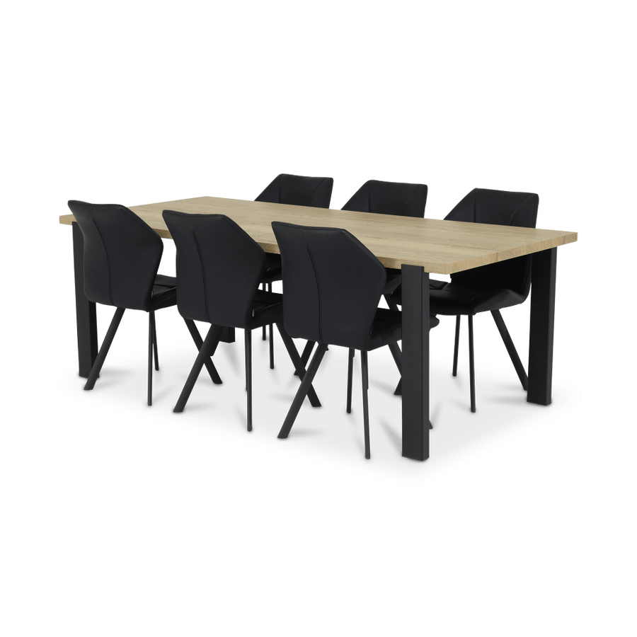 Eettafel BIGFOOT Natur 220x100 Eettafel BIGFOOT Natur 220x100