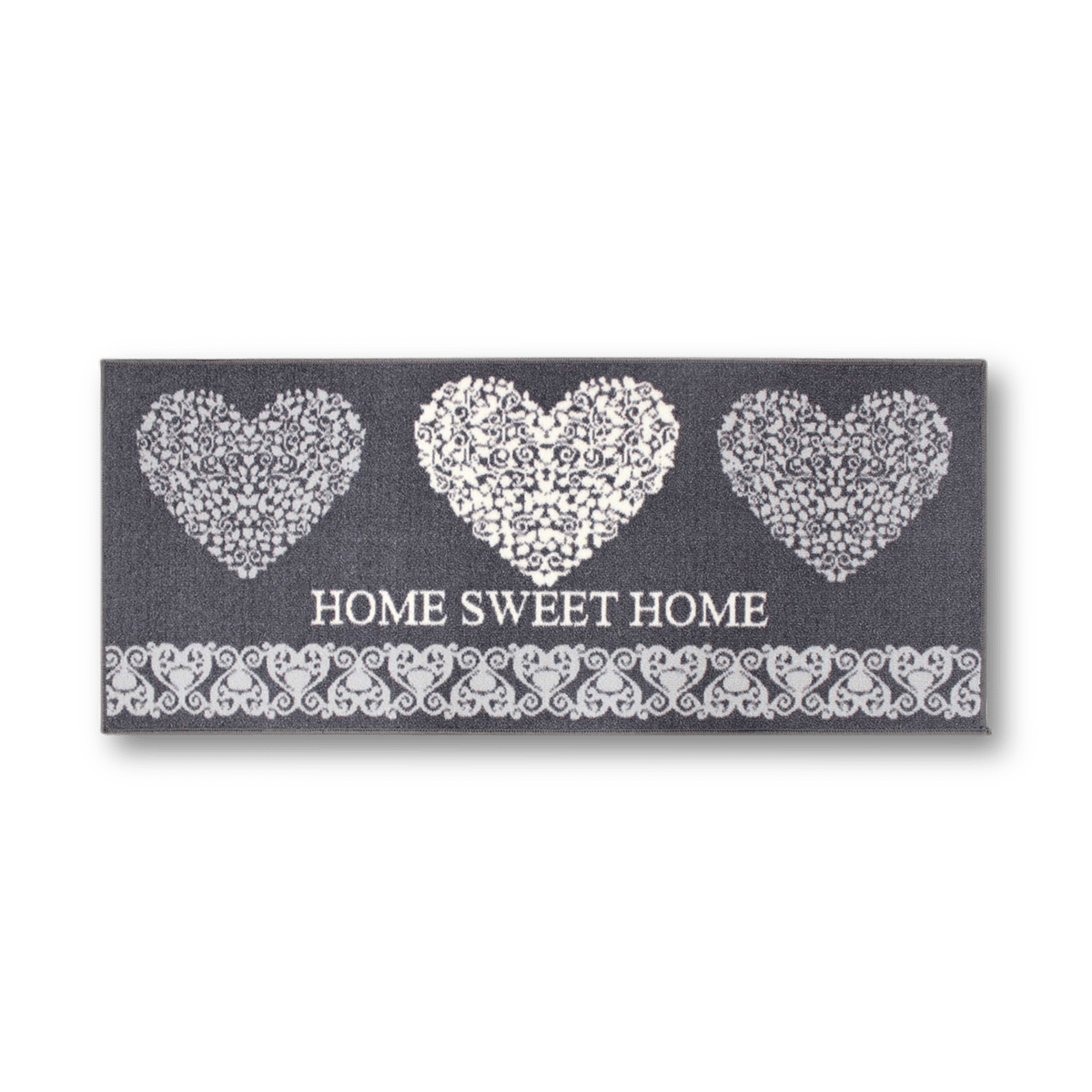 Deurmat HOME SWEET HOME 120 Grijs