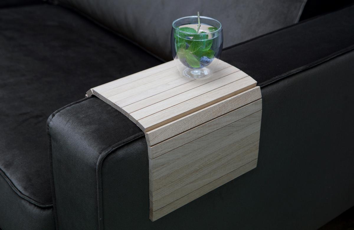 Armleuning NILES Eik Gelakt M