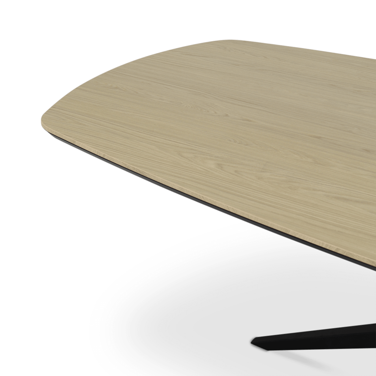 Eettafel ENCANTO Deens Ovaal 250x128 Blond Oak