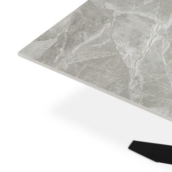 Eettafel CHAVEZ 200x100 Keramiek Grijs  Eettafel CHAVEZ 200x100 Keramiek Grijs