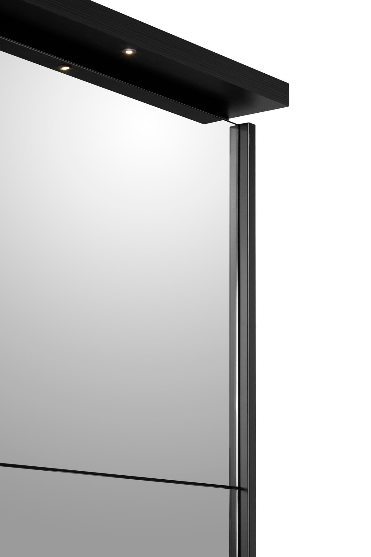 Kleerkast WATFORD Nox Zwart B217