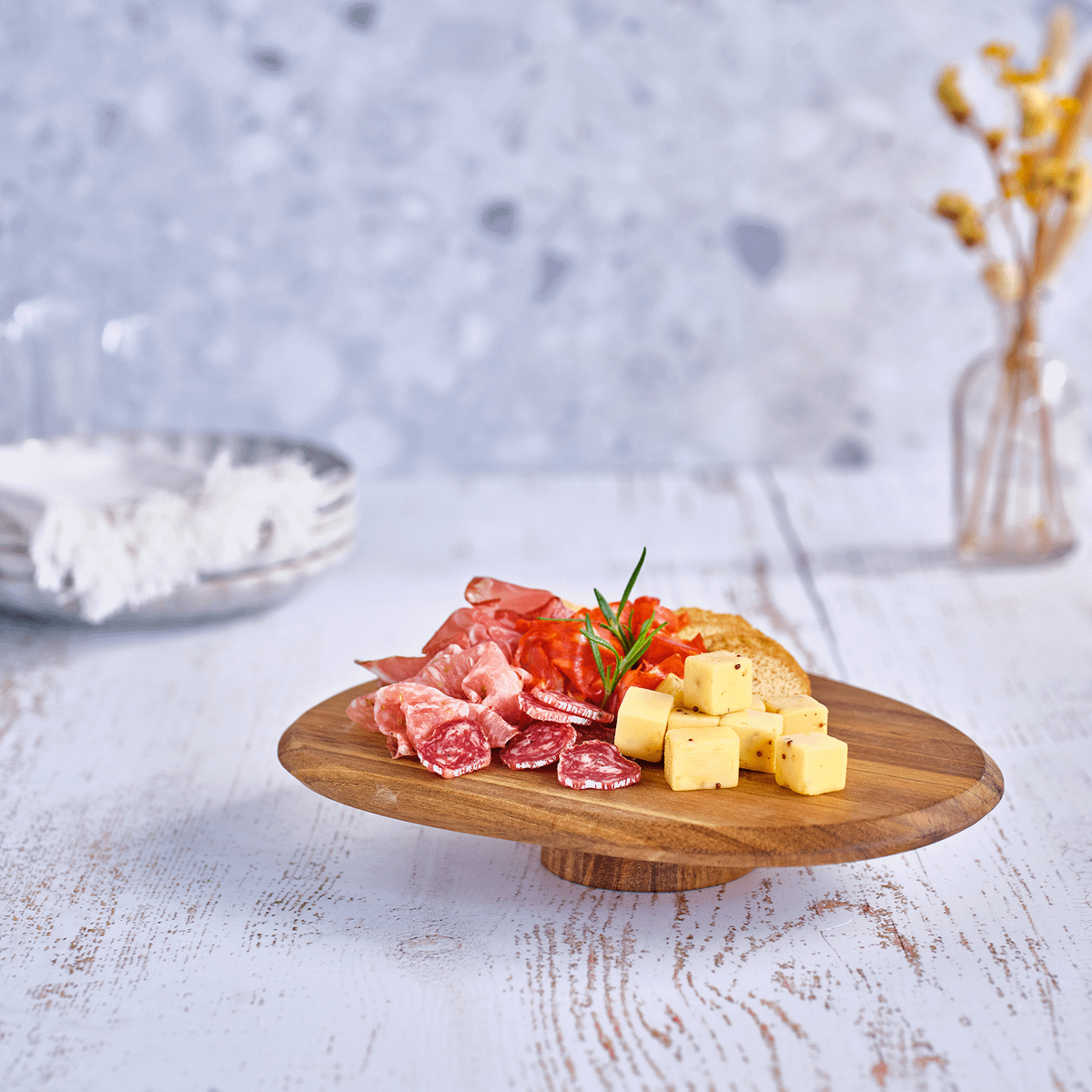 Plateau op voet MIMIS L Acacia