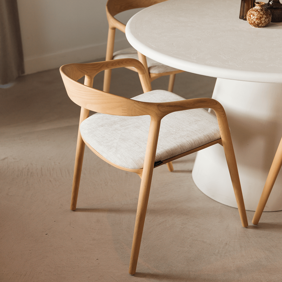 Stoel HANSON Ash Wood Natural Stoel HANSON Ash Wood Natural