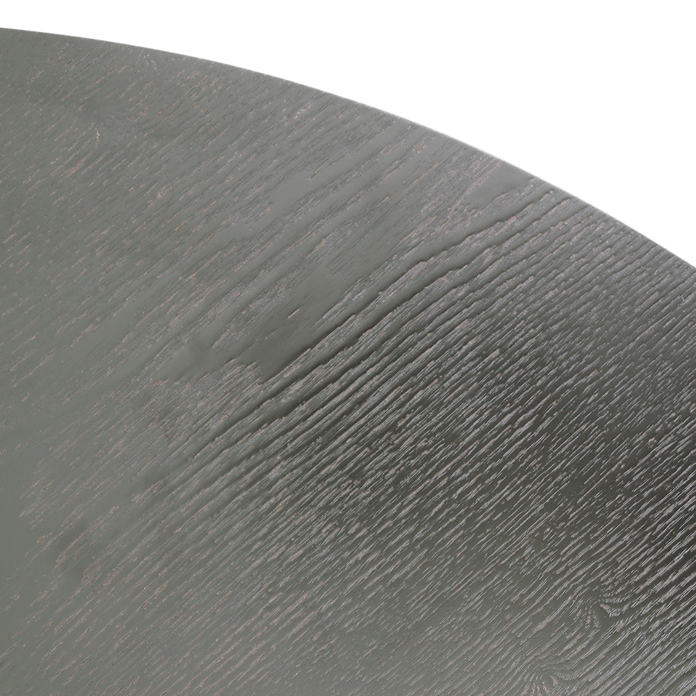 Eettafel FERMO Ø120 Fineer Zwart Eettafel FERMO Ø120 Fineer Zwart